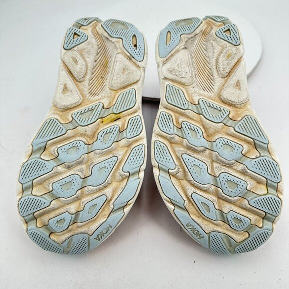 Hoka One Clifton 9  Wide Women Size 7D 1132211 ABIW Airy Blue Ice Water Shoes - Picture 8 of 11